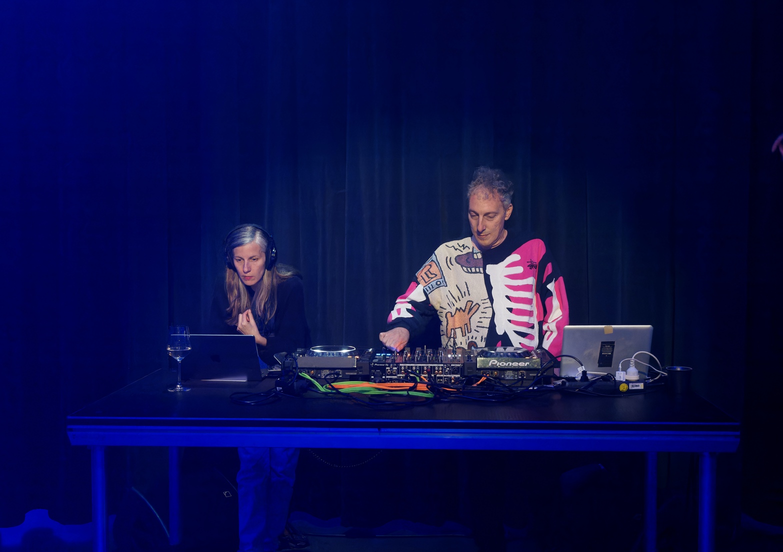 DJs Ambarchi and cole